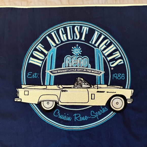 David Carey Originals Hot August Nights Reno Bowling Shirt L NWT Car Show 1986 - Picture 4 of 6